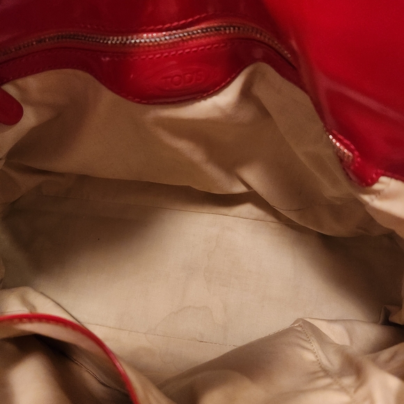 Tod's Canvas and Patent Leather Bag - Picture 14 of 15